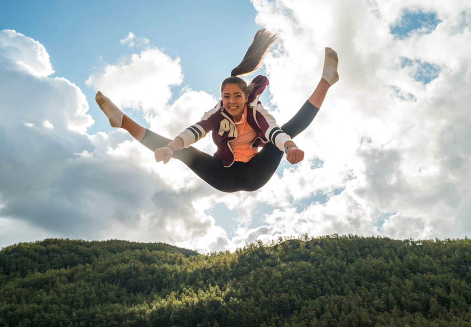 Your very own trampoline park!