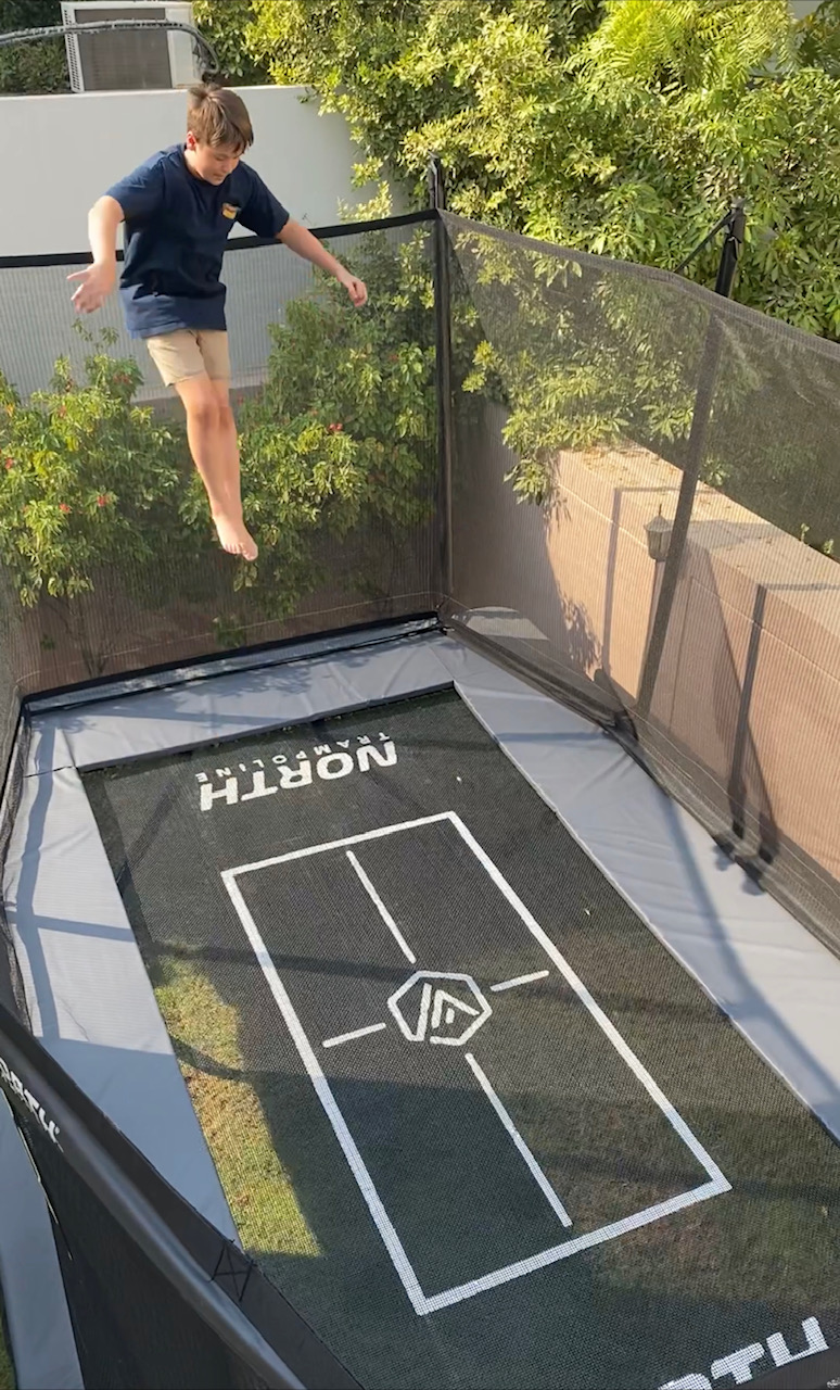 Buy a larger trampoline to boost your jumping experience