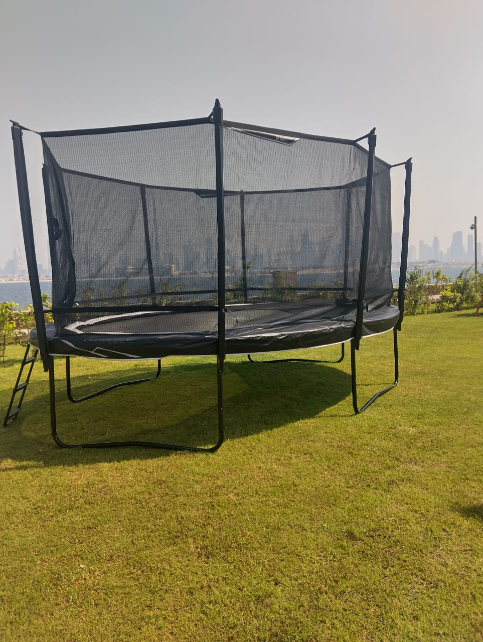 Award-winning oval trampoline Dubai